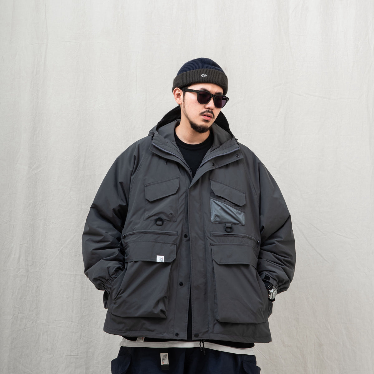 Persevere multifunctional hooded padded jacket – MCWEARS