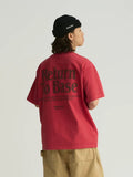 MIDUPDATE 26SS RETURN TO BASE BACK PRINT TEE
