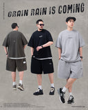 Persevere 25SS washed french terry shorts
