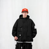 Persevere 24FW water-repellent multi-pocket utility jacket