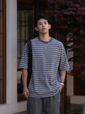 MASS 25SS STRIPED POCKET TEE