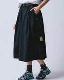 ASUSL 26SS NYLON CARGO FLARE SKIRT