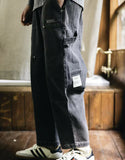 ASUSL 26SS DENIM PATCHWORK PANTS
