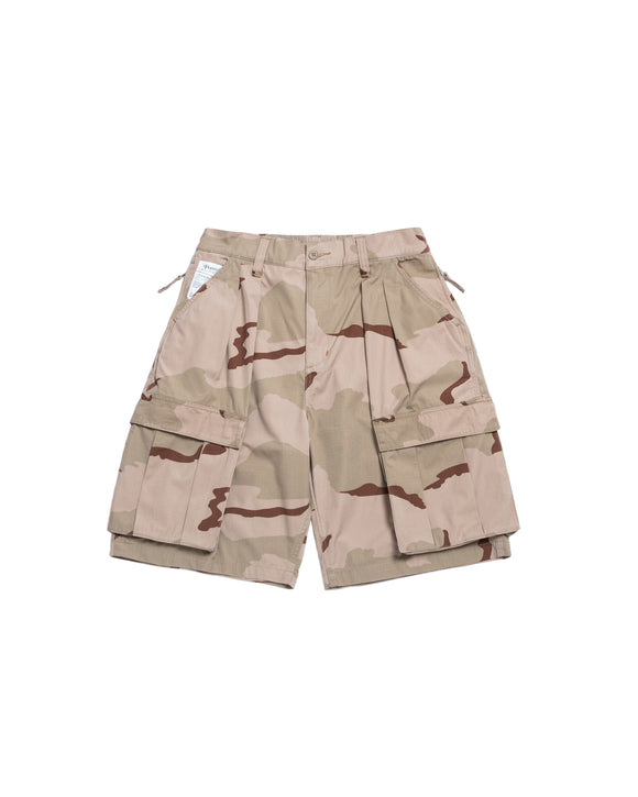 Persevere 25SS camo knee-length cargo shorts