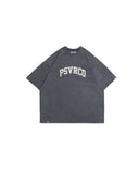 PERSEVERE 26SS CRACKED-EFFECT WASHED T-SHIRT
