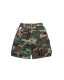Persevere 25SS camo knee-length cargo shorts