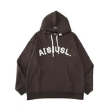 ASUSL FLOCKING EMBROIDERY LOGO HOODIE