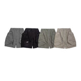 Persevere multi-pocket washed cargo shorts