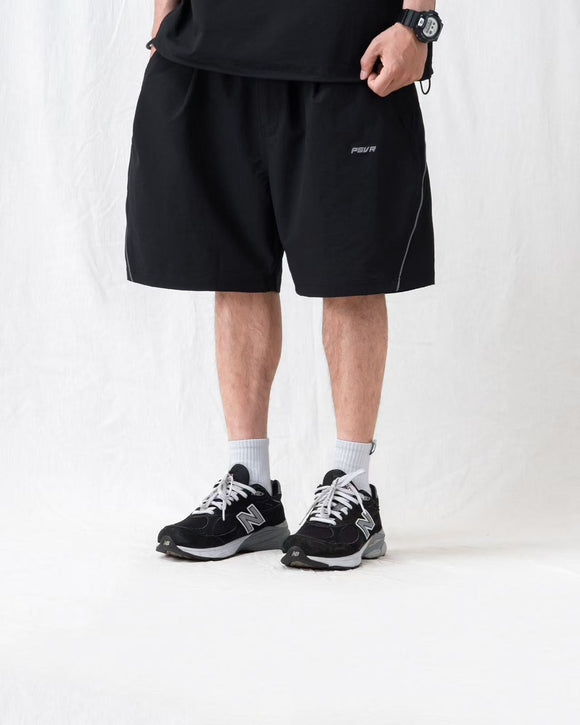 Persevere matte nylon water-repellent shorts