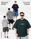 Persevere 25SS pigment-dyed watchword T-shirt