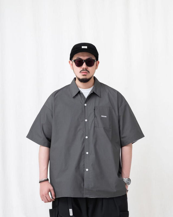 Persevere 25SS Brand logo loose-fit shirt