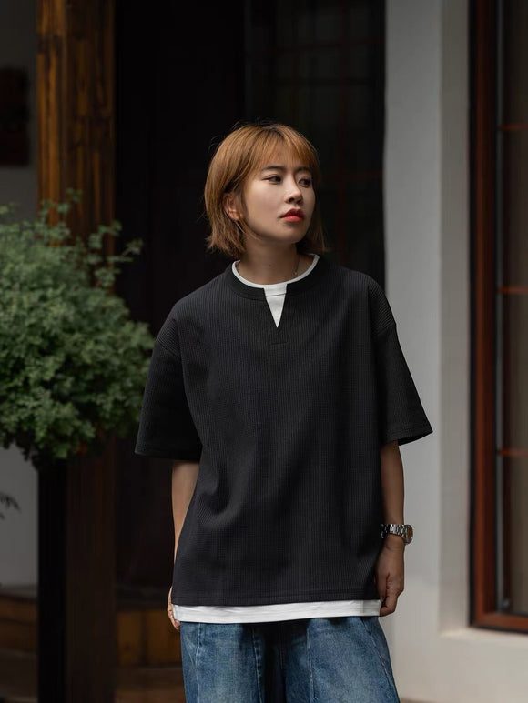 MASS 25SS WAFFLE TEE