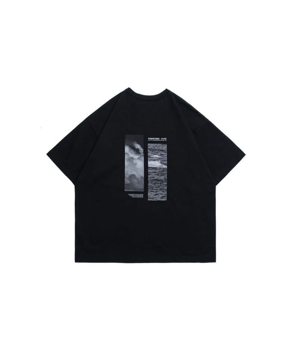 Persevere 25SS photo graphic T-shirt