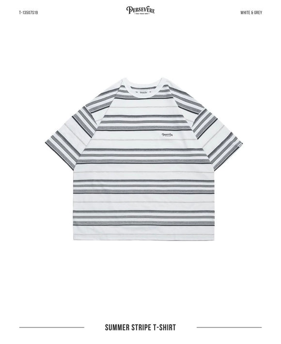 Persevere 25SS Summer Stripe T-shirt