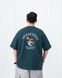 Persevere 25SS retro swallow graphic T-shirt