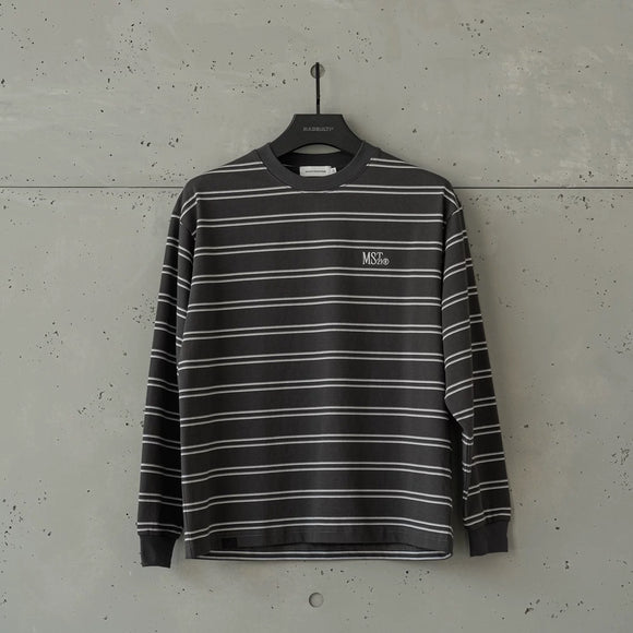 MASS 25FW STRIPED LS TEE