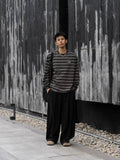 MASS 25FW STRIPED LS TEE
