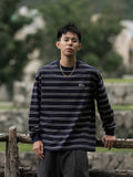 MASS 25FW STRIPED LS TEE