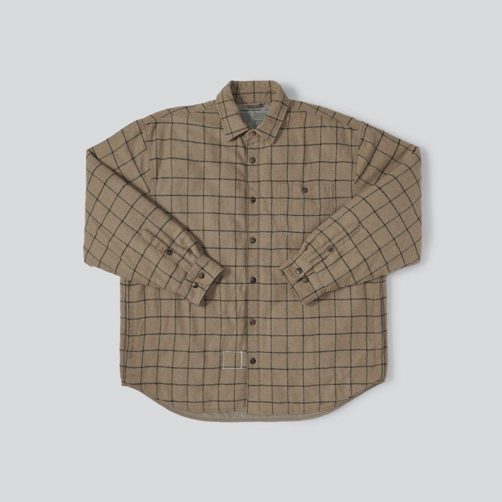 MADNESS QUILTED PLAID SHIRT