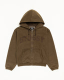 STUSSY 26FWFADED GRAPHIC ZIP HOODIE
