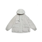 Persevere 24FW water-repellent multi-pocket utility jacket