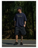 BROS 26SS OUTLINE LOGO OVERSIZED TEE