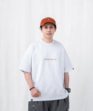 PERSEVERE CHAIN-STITCHED GRAPHIC T SHIRT