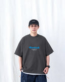 PERSEVERE 26SS CHAIN-STITCH EMBROIDERED LETTERING T-SHIRT