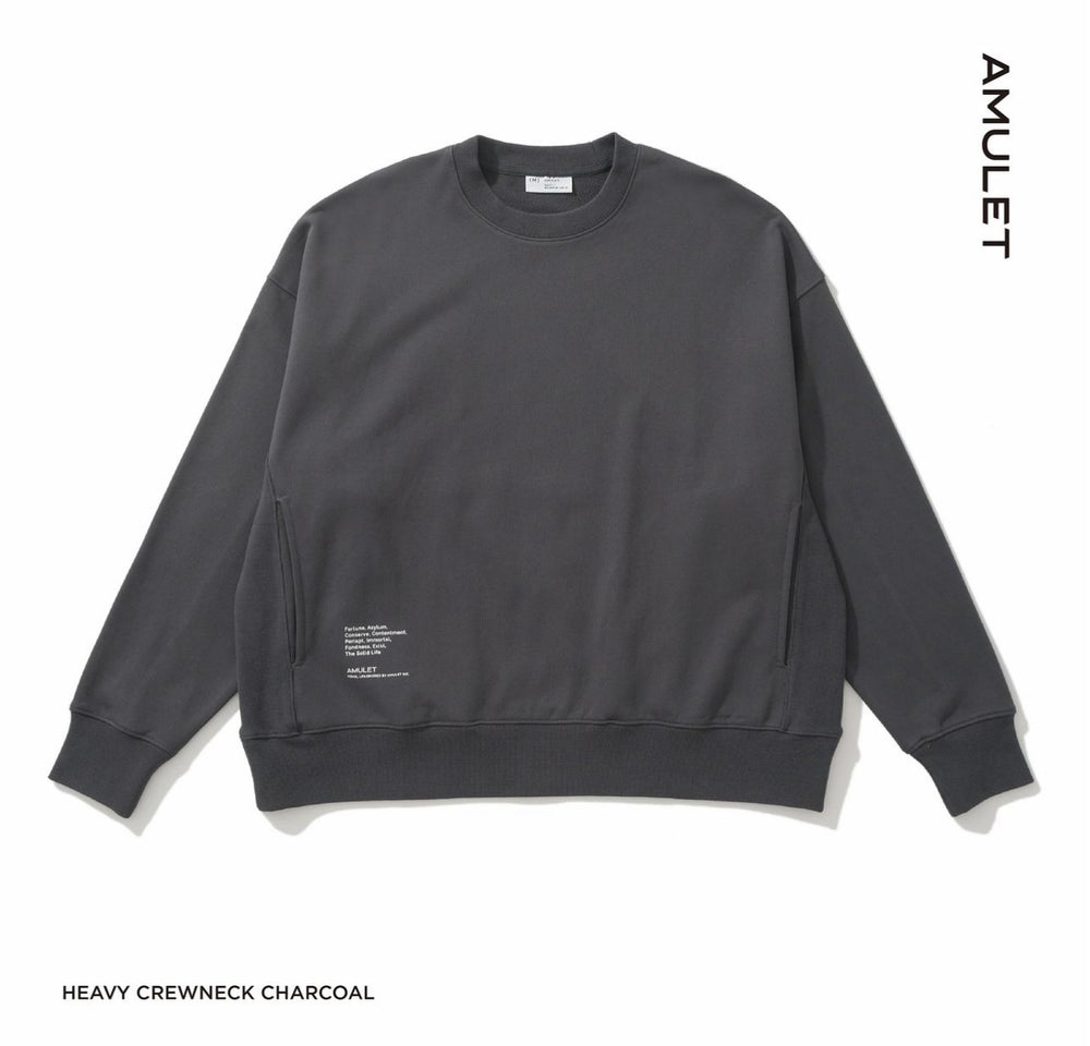 AMULET 24FW HEAVY CREWNECK