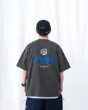 PERSEVERE 26SS CHAIN-STITCH EMBROIDERED LETTERING T-SHIRT