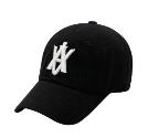 A LOGO EMBLEM EMBOSSING PATCH BALL CAP BLACK