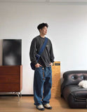BROS 25FW ANTI‑WAR MESSAGE HEAVYWEIGHT LONG SLEEVE TEE