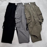 ASUSL 26SS MULTI POCKETS BALLOON PANTS