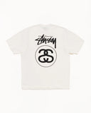 STUSSY 26SS STOCK LINK TEE PIGMENT DYED