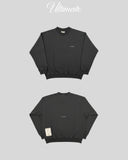 ULTIMATE 25FW WASHED CORE LABEL SWEATSHIRT
