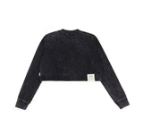 ASUSL 26SS SNOW WASH LOGO CROPPED LONG TEE