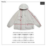 Persevere 24FW water-repellent multi-pocket utility jacket