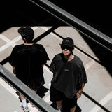 MANIA 24SS Ragian Sleeve Piping Tee