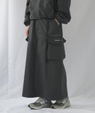 AMULET 25FW ZIPPER POCKET SKIRT