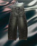 ULTIMATE 25FW ARC LINE BLACK DENIM