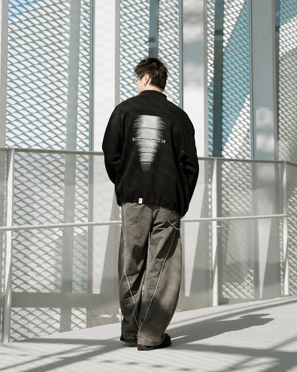 MANIA 25FW Graphic Smock Sweatshirt