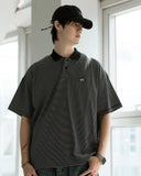 MANIACREW 25SS Striped Polo Shirt