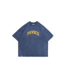 PERSEVERE 26SS CRACKED-EFFECT WASHED T-SHIRT