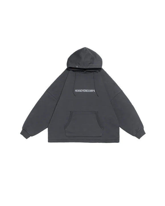 PERSEVERE 25FW CLASSIC BRUSHED WASHED HOODIE