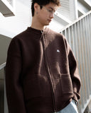 MANIA 26SS Zippered Knit Jacket