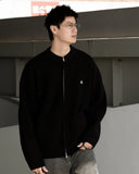 MANIA 26SS Zippered Knit Jacket