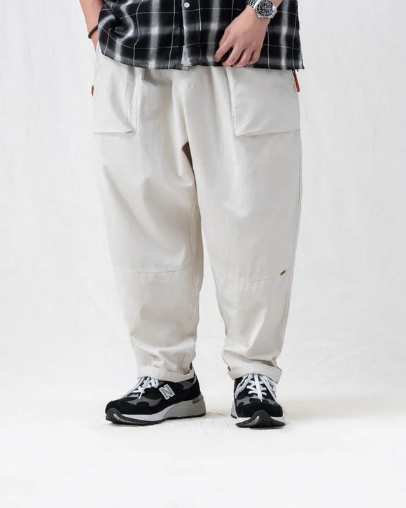PERSEVERE 25FW 3D POCKET TAPERED PANTS
