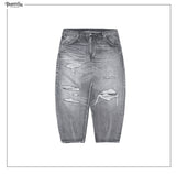 Persevere 25SS distressed selvedge denim jeans