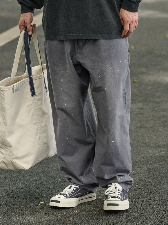 AFFD 24AW SPLASH INK TROUSERS