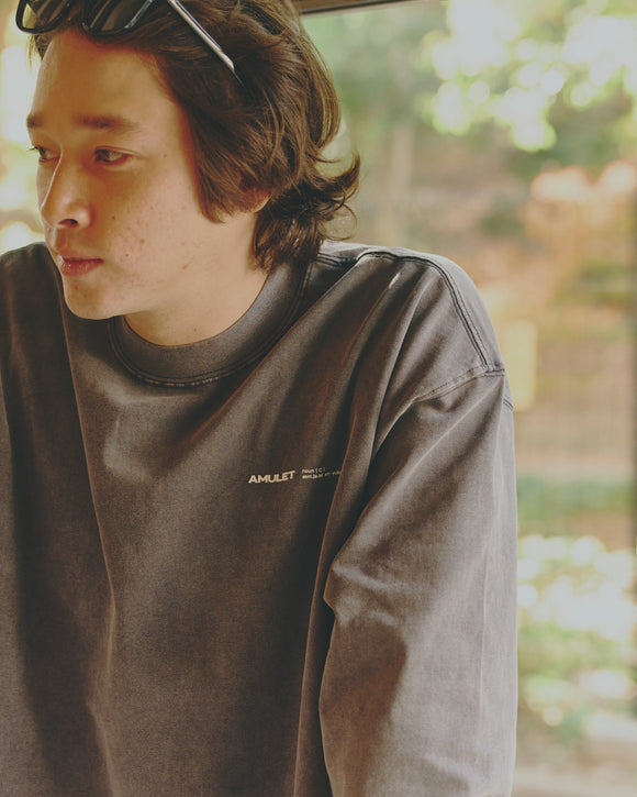 AMULET 25FW  ESSENTIAL TEE LS